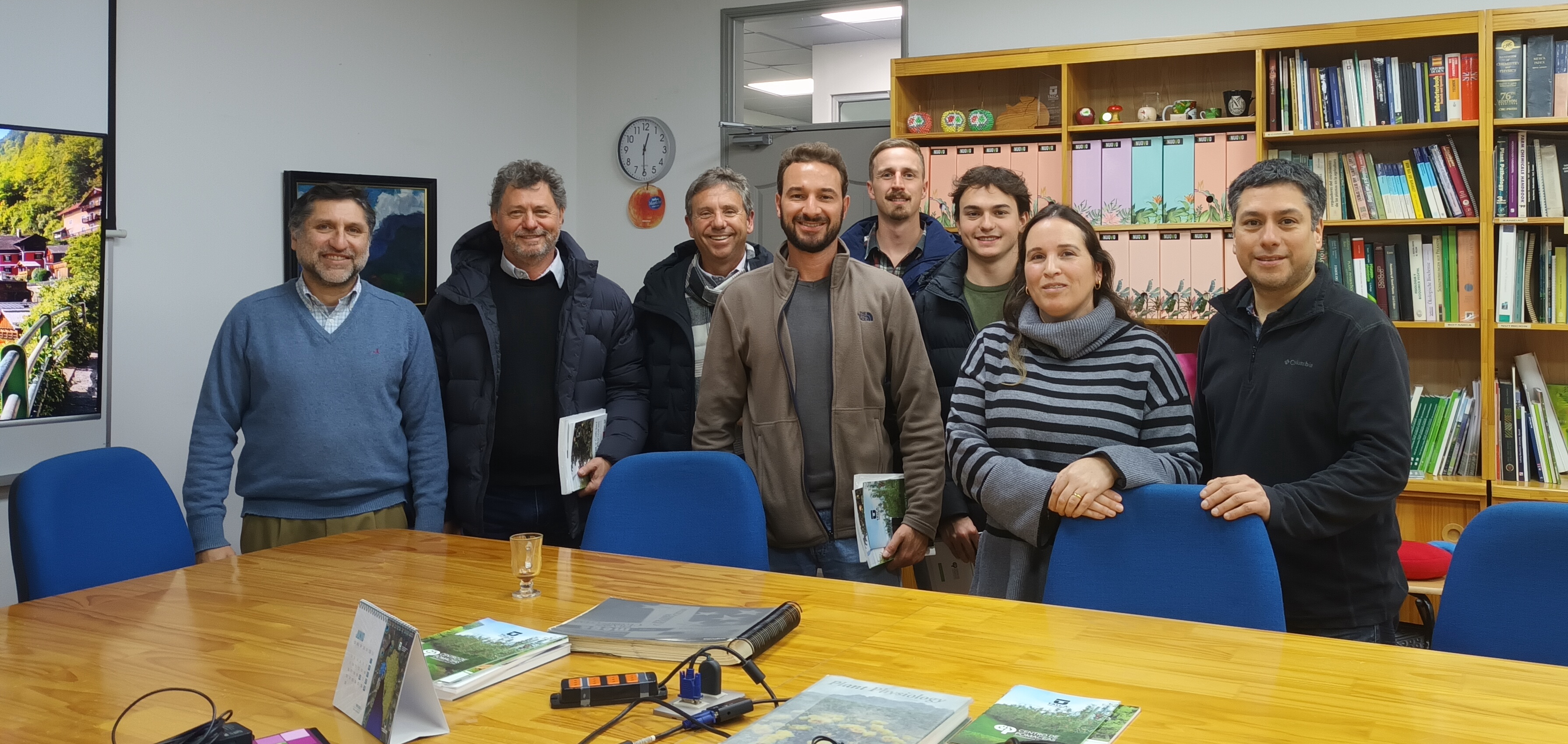Productores de Brasil visitando el CP. 14.07.25